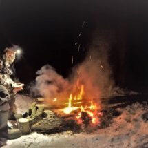Живая Красота Зимнего Похода! Рыбалка СНочёвкой в ​​Лесу- 26! Настоящий Кайф и Умиротворение у Огня!